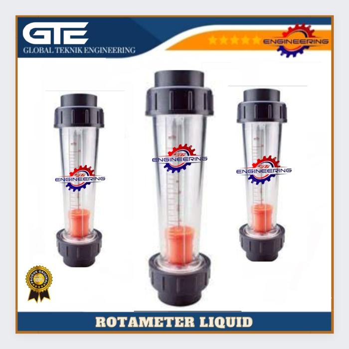 Jual ROTAMETER LIQUID WATER 1.6 - 16M3/H FLOWMETER PIPA DRAT 1,5 ...