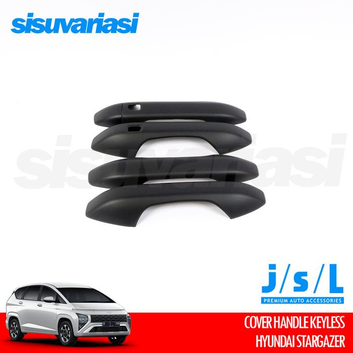Gambar Hyundai Stargazer Aksesoris JSL Cover Door Handle Pegangan Pintu - Blacktivo dari Sisu Variasi undefined Tokopedia