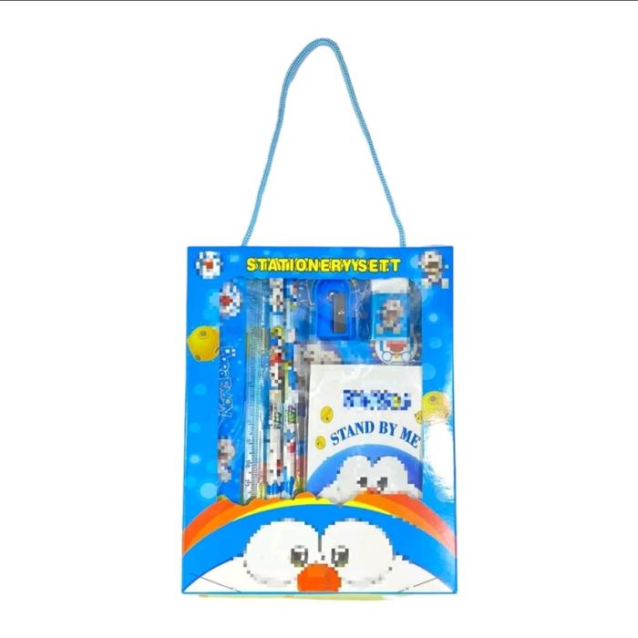Gambar Alat tulis set 6 in 1 alat tulis karakter 6 in 1 paket alat tulis - Dremon dari Darim gift undefined Tokopedia