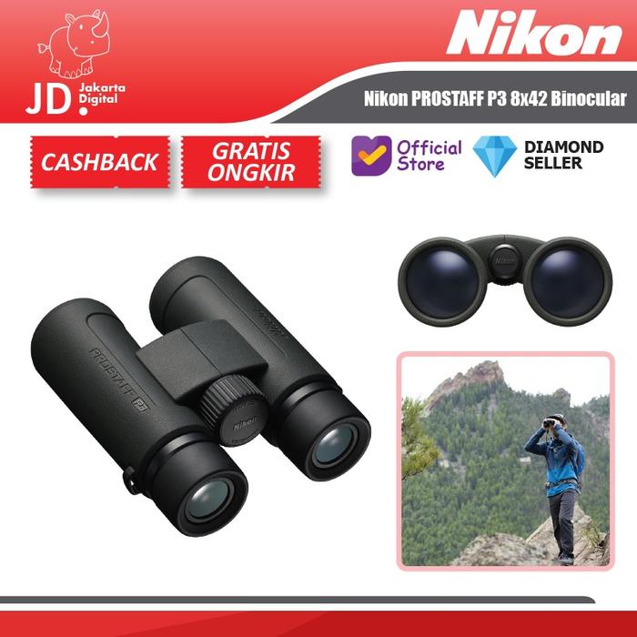 Gambar Nikon PROSTAFF P3 8x42 Binocular - Teropong Nikon Binocular dari Jakarta Digital 8 undefined Tokopedia