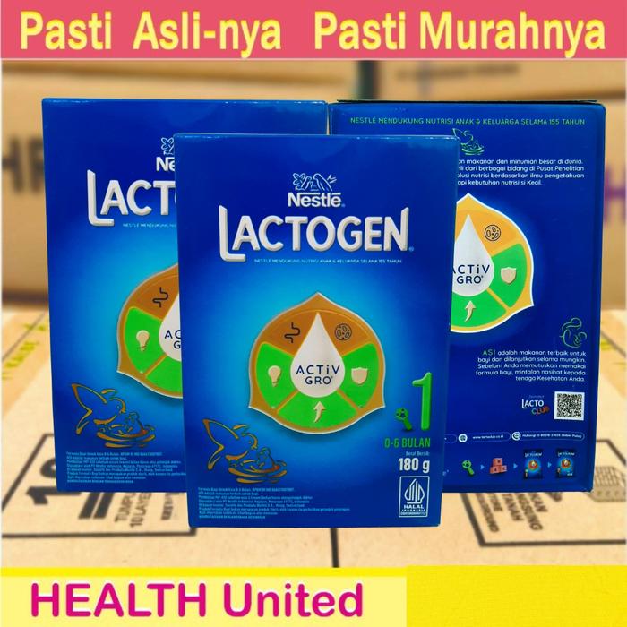 Gambar Lactogen 1 Susu Formula 0-6 Bulan 180g dari HealthUnited undefined Tokopedia