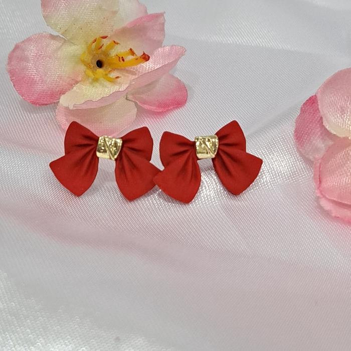 Gambar Red Cherry Earing / anting wanita / anting tusuk / anting murah - D dari D'Accessories.id undefined Tokopedia