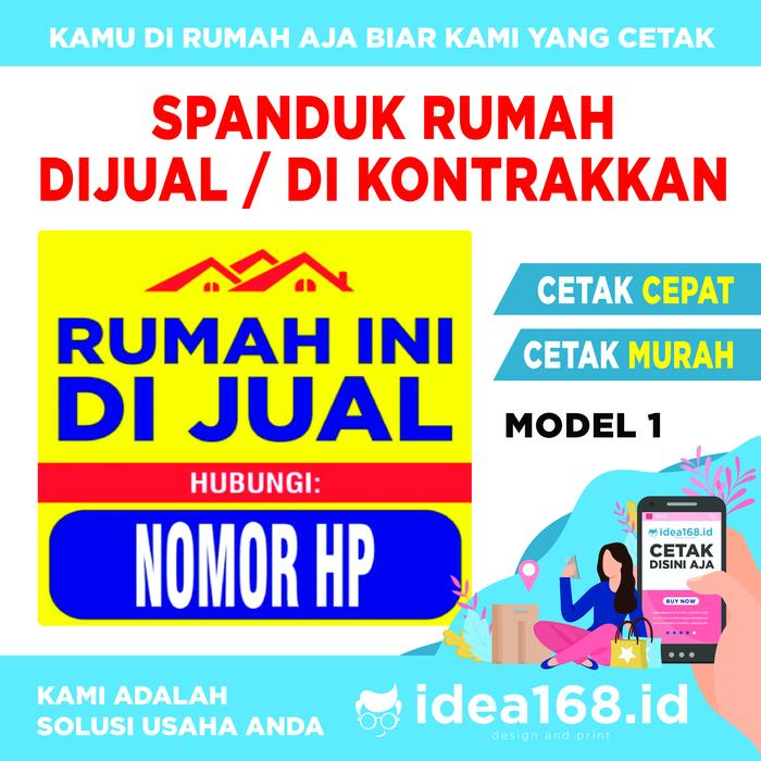 Gambar Spanduk Dijual Murah - Model 1 dari Idea Print Indonesia undefined Tokopedia