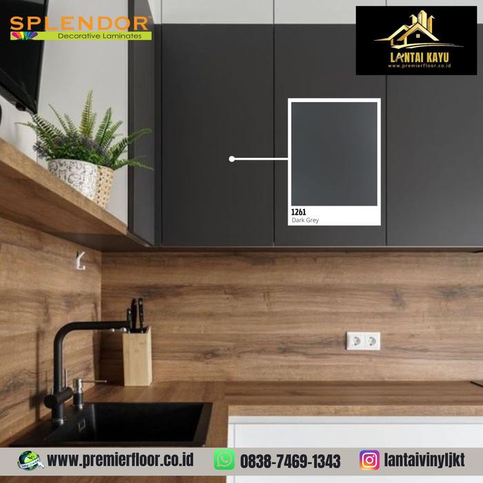 Jual HPL Splendor Solid type SE 1261- Dark Grey - Jakarta Timur ...