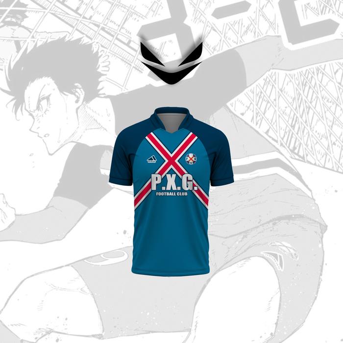 Gambar Jersey Motif VL Replika Anime Blue Lock PXG Cosplay Unisex - ATASAN, M dari Villainapparel21 undefined Tokopedia