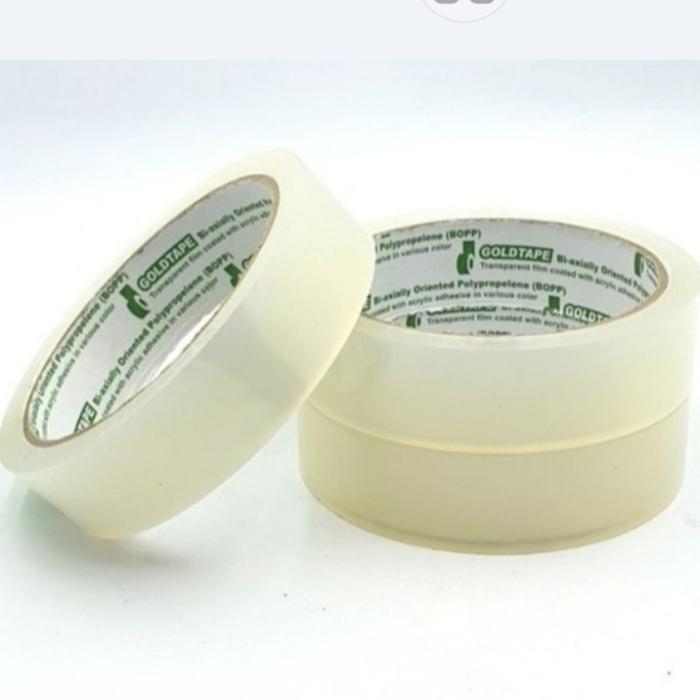 Gambar ISOLASI GOLD TAPE 1 INCH / SOLATIP GOLD TAPE / LAKBAN BENING GOLD TAPE - 1 " X 72 YARD dari Bima Sakti Stationery undefined Tokopedia