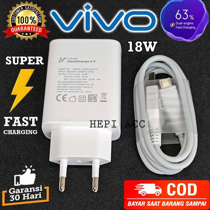 Fast Charging Cable Vivo Y30 Mobile Charger Pro Charger Original