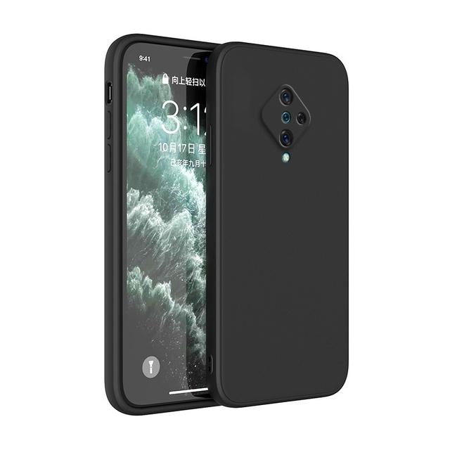 Gambar Aesthetic Case Vivo S1 Pro - Softcase Polos Casing - Hitam dari nucleo undefined Tokopedia