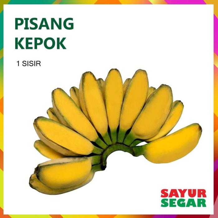 Gambar BUAH PISANG LAMPUNG [1 Sisir] - Pisang Kepok dari Sayur Segar undefined Tokopedia