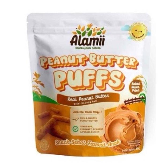 Gambar ALAMII PUFF Healthy Snack anak 30gr promina snack bayi alamii termurah - Peanut butter dari fastlane56 undefined Tokopedia