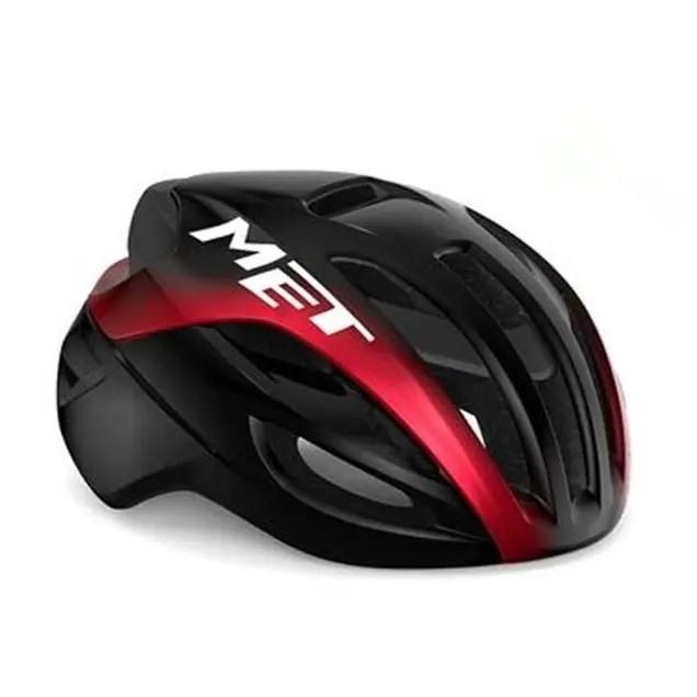 Gambar HELM SEPEDA AERO ROADBIKE MTB ACM IMPORT BUKAN MET RIVALE - Hitam Merah, All Size dari J'TOKO undefined Tokopedia