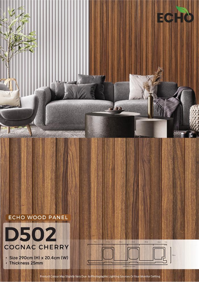 Gambar Wall Panel Dinding Tebal 25 mm / Echo Wood Panel Motif Marble & Kayu - D502 dari Unique Toko Karpet Tangerang undefined Tokopedia