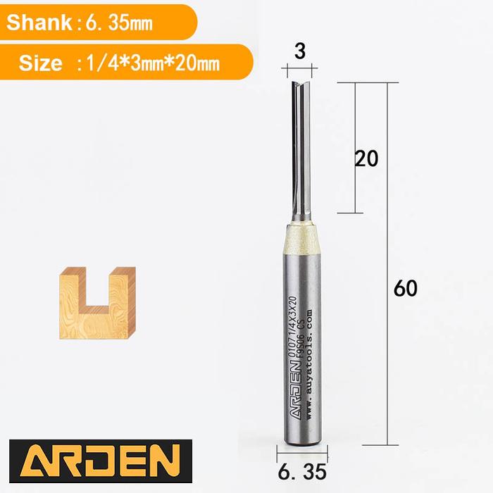 Mata Router 3 Wing Jual Mata router CNC straight untuk carving engraving cutting 3mm - 3mm ...