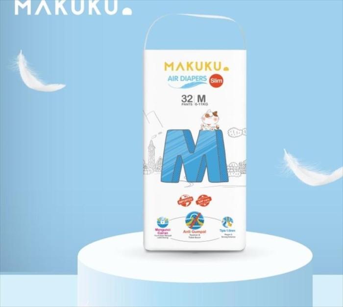 Gambar MAKUKU PRO SLIM Diaper / Pants M32-L34-XL32-XXL28 - sz m dari pojokbayi undefined 4 Tokopedia
