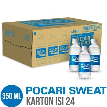 Gambar POCARI SWEAT 350ml x 24 botol (1dus) dari Sehati Jaya agen undefined Tokopedia
