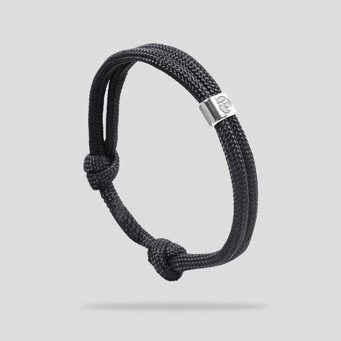 Gambar Gelang Pria Wanita Tali Hitam Paracord Prusik Premium Prodigo Dali - MOTIF 1 dari Prodigo Official undefined Tokopedia