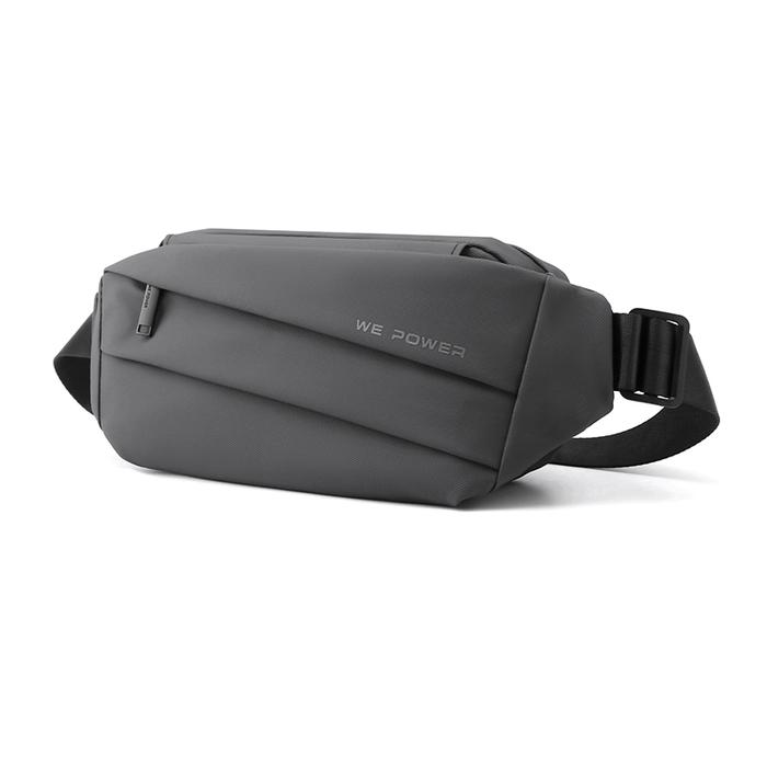 Gambar Freeknight Tas Pinggang Selempang Pria Tas Waistbag Cowok Casual TS228 - Abu-abu dari Freeknight undefined Tokopedia
