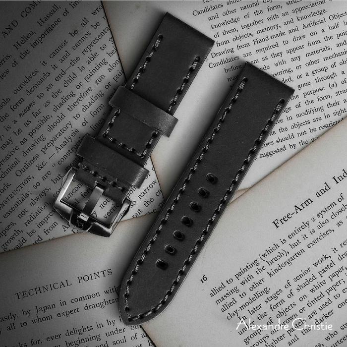 Gambar Strap Leather Tali kulit Jam Tangan Alexandre Christie Original Ukuran 18mm 20mm 22mm 24mm 26mm 18 mm 20 mm 22 mm 24 mm 26 mm - BLACK, 24 dari GF WATCH JAKARTA undefined Tokopedia