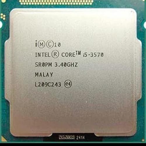 Gambar PROCESSOR I5 3570 TRAY Intel Core - Tanpa Fan dari Persada Computer undefined Tokopedia