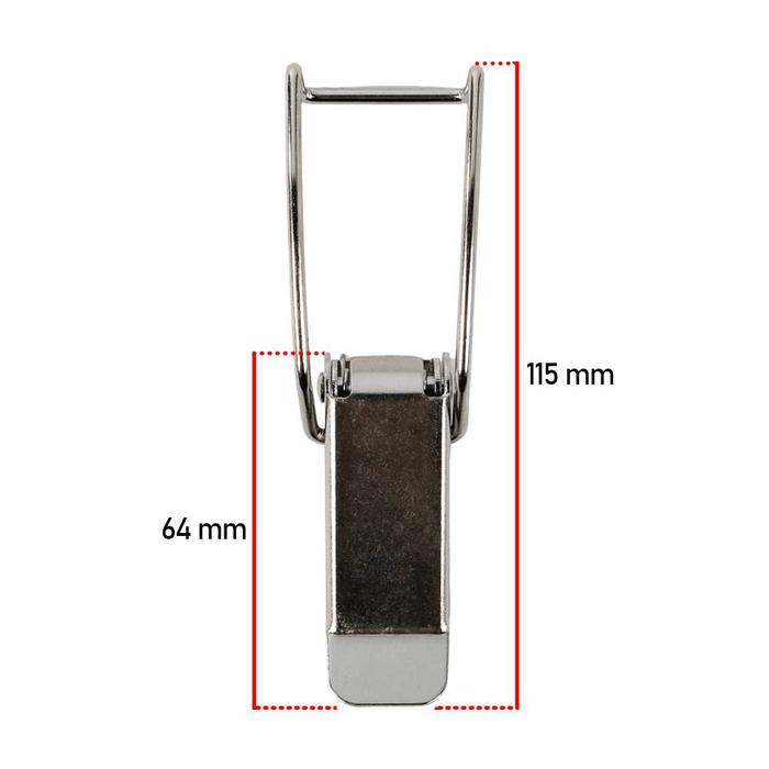 Gambar Kancing Kunci Spring Loaded Toggle Clamp Pengunci Koper Box Peti Laci - J111 dari Aufaa Mart undefined Tokopedia