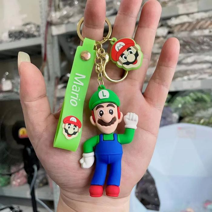 Gambar Gantungan kunci anak anime wibu naruto minato hinata demon slayer 3d - Green luigi dari numbertwo ID undefined Tokopedia