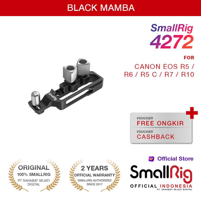 SmallRig Black Mamba HDMI USB-C Cable Clamp EOS R5 R6 R5 C R7 R10 4272 di  Smallrig Indonesia Tokopedia