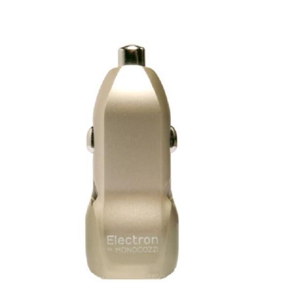 Gambar Electron by MONOCOZZI Automotive ORE 3.4A Dual USB Car Charger - Gold dari Dunia Mas Computer undefined Tokopedia