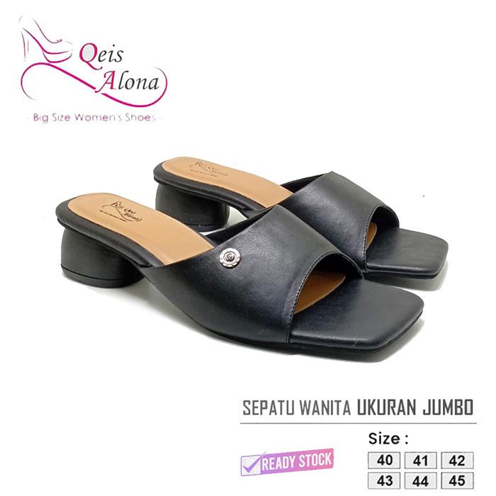 Jual Sandal Heels Wanita (Big Size 40-41-42-43-44-45 Jumbo) Hak