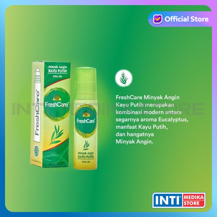 Gambar FRESHCARE - Minyak Angin Aromatherapy Roll On 10ml | Minyak Kayu Putih - Kayu Putih dari INTI MEDIKA STORE undefined Tokopedia