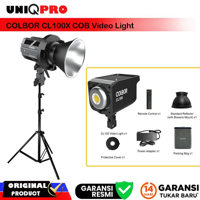 Gambar COLBOR CL100X 100W COB LED LAMPU STUDIO LIGHT CAMERA PHOTO - STANDART BOX dari Uniq Pro undefined Tokopedia