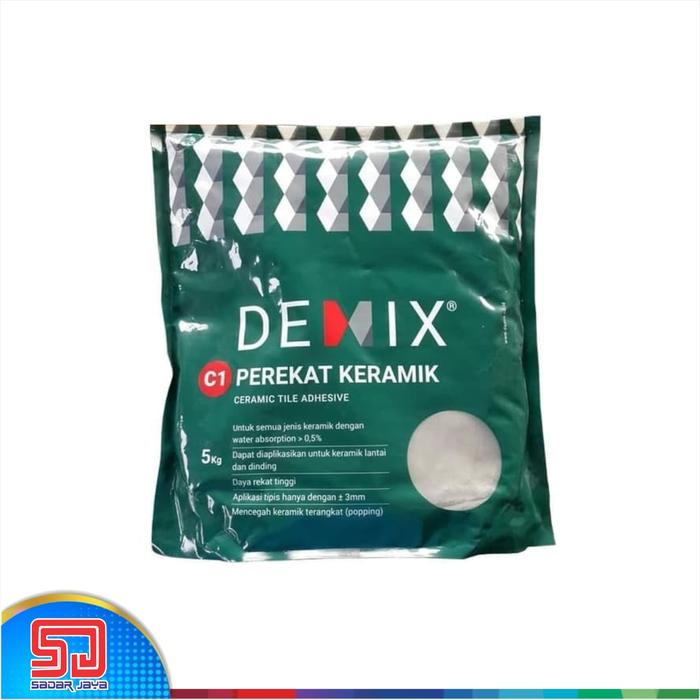 Gambar Semen Instan DEMIX C1 Perekat Keramik Mortar Instant Cement - 5kg dari Sadar Jaya Maju undefined Tokopedia