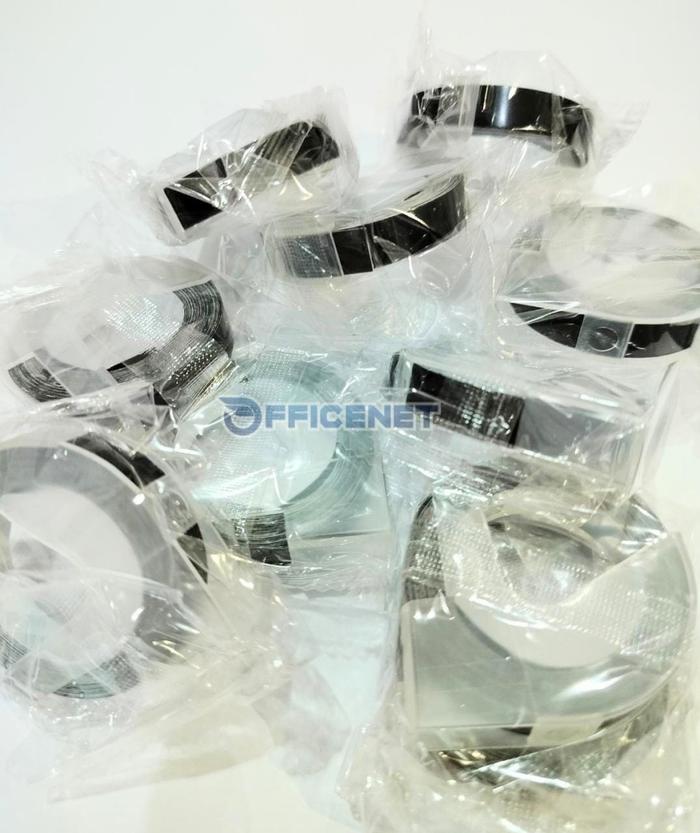 Gambar LABEL DYMO EMBOSS 9mm PANJANG 3meter - Hitam dari OFFICENET undefined Tokopedia