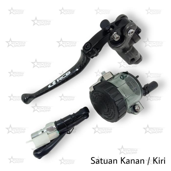 Gambar Master Rem RCB Radial RS1 RS-1 17mm Kanan / Kiri Lever Full Carbon - Satuan RH/LH dari NewstarShopp undefined Tokopedia