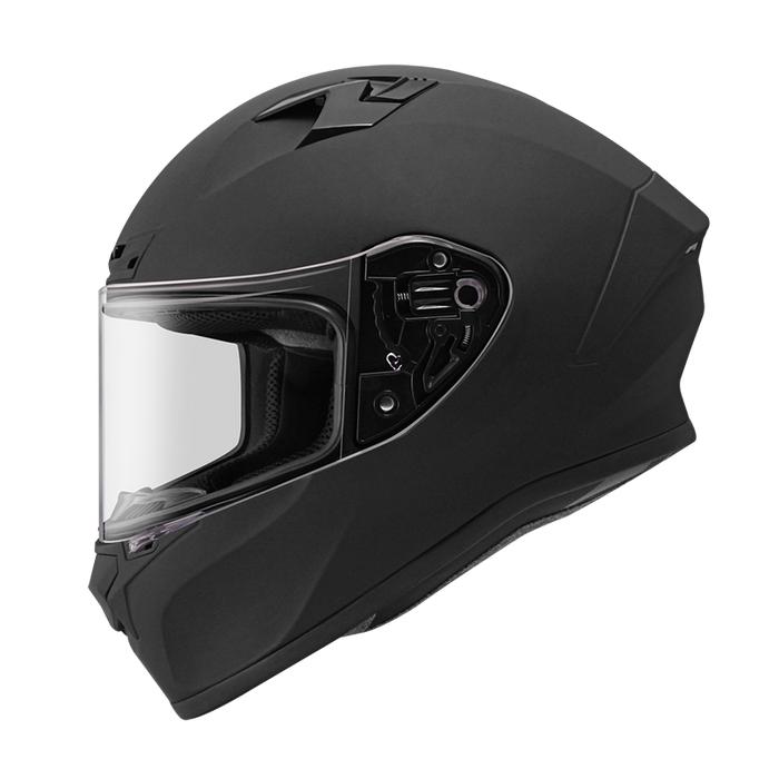 Visor Helm Zeus Black ZEUS ZS811c Matt Black Flat Visor Helm Full