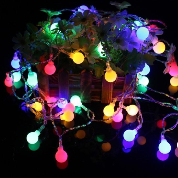 Gambar LAMPU HIAS BULAT DEKORASI TENDA PESTA GLAMPING LAMP OUTDOOR CAMPING - 3 Meter, Warm Yellow dari Dew_Official store undefined Tokopedia