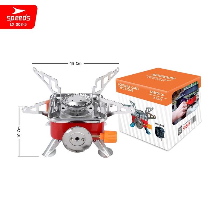 Gambar SPEEDS Kompor Camping Gas Alat Masak Lipat Kovar Mini Nesting 003-5 - 003-5 Kotak dari Calary Toys undefined Tokopedia