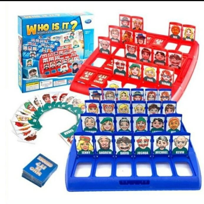 Gambar Mainan Anak Tebak Gambar Board Game Who is it/ Permainan Tebak Orang dari MGBSHOP1 undefined Tokopedia