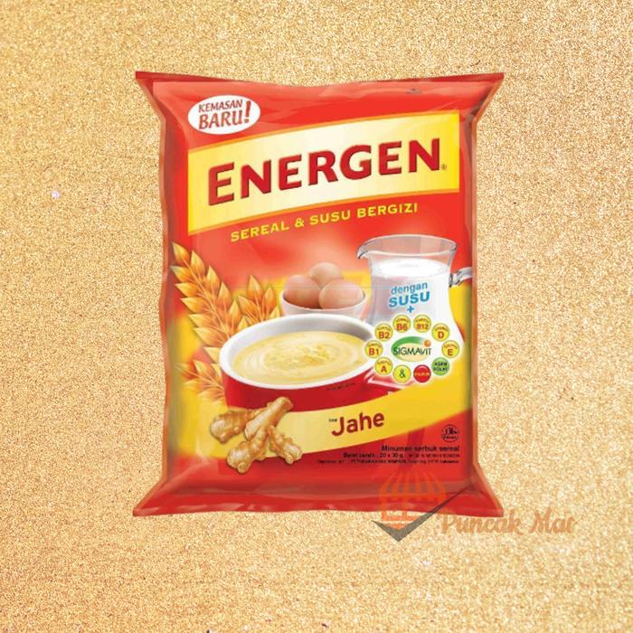 Gambar Energen Kacang Hijau / Vanilla / Coklat / Jahe / Kurma Sachet - Jahe, 1 pcs dari Puncak Mas undefined Tokopedia