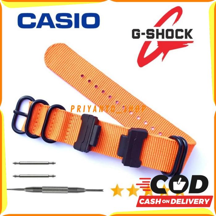 Gambar Nylon Zulu Watch Strap Tali Jam Casio G-Shock Nato Adapter Adaptor dari Priyanto Store undefined Tokopedia