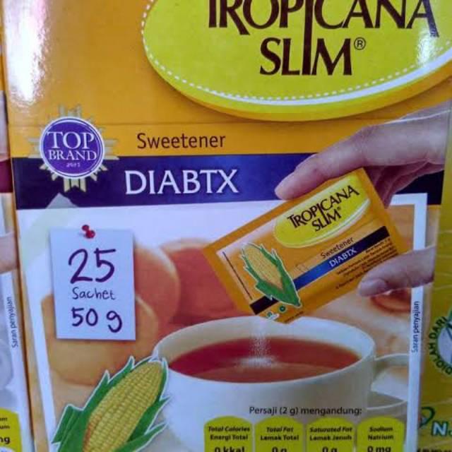 Gambar MURAH GULA TROPICANA SLIM DIABTX/GULA DIABETES-25 SACHET dari TOKO JAMU SUKSES undefined Tokopedia
