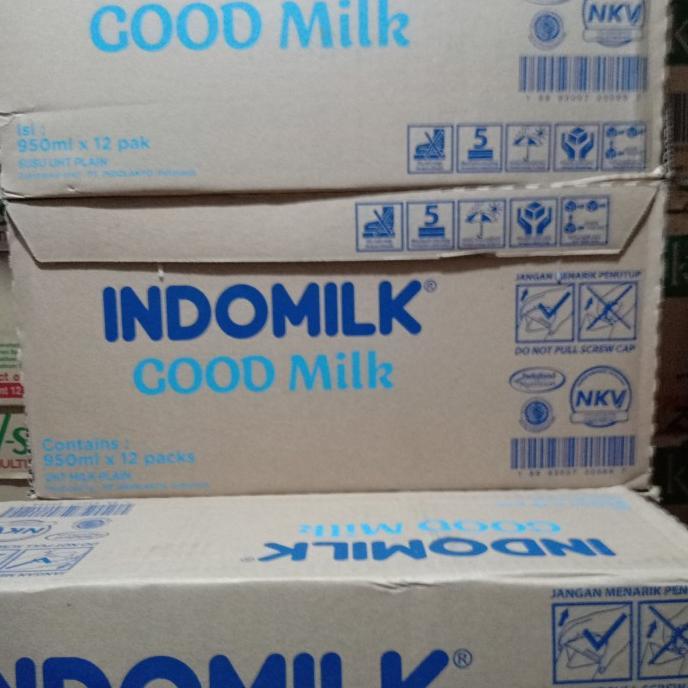 Gambar Best Seller Susu Indomilk full cream plain 1000ml - fresh milk UHT 1lt dari nurvi market87 undefined Tokopedia