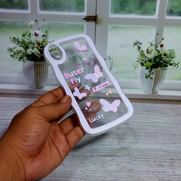 Gambar Csse Vivo 1727 1723 Softcase Gelombang Motif Buterfly Vivo V9 V9 Pro - Case dari Dyen Cell undefined Tokopedia
