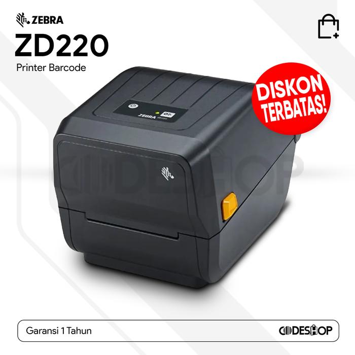Gambar Thermal Printer Resi Zebra ZD888 Cetak Label Marketplace - Zebra ZD220 dari Codeshop Surabaya Barat undefined Tokopedia