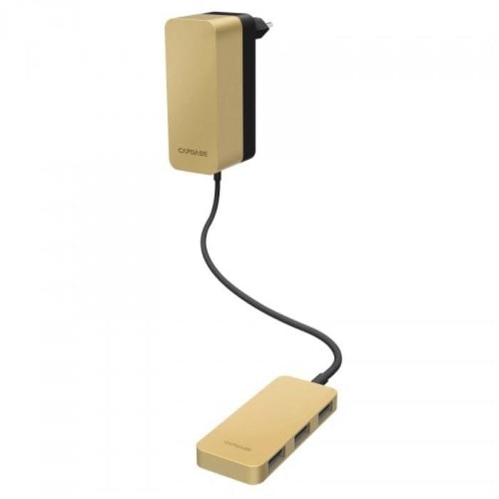 Gambar ORIGINAL CAPDASE POSH 6-USB Charging Port - GOLD dari Dunia Mas Computer undefined Tokopedia