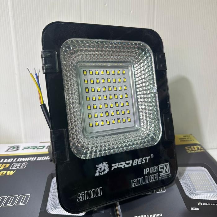 Gambar lampu sorot / lampu tembak led 100W 100 W 100watt 100 watt - PUTIH PB 100W dari Sinar Surya LTC undefined Tokopedia