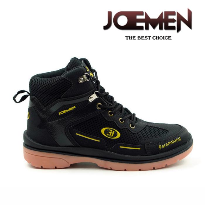 Gambar Sepatu Gunung Pria Boots Joemen J 47 Outdoor  Waterproof Hiking Bikers - Hitam, 39 dari oney sneakers undefined Tokopedia