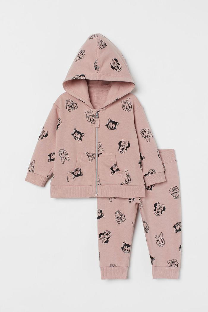 H&m Disney Minnie Jacket Minnie Mouse Puffer Coat H&m USED