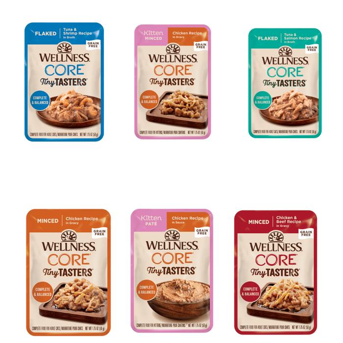 Gambar Wellness CORE Pate Tiny Tasters Wet Cat Food Pouch - Kitten Chicken dari Wellness Pet Food undefined Tokopedia