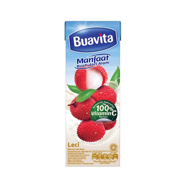 Gambar Buavita Jus Buah Asli Kemasan Kotak 250ml dus isi 24pcs - Lychee dari Rejeki Andi undefined Tokopedia