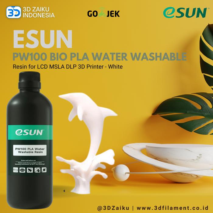 Jual eSUN PW100 Bio PLA Water Washable Resin for LCD MSLA DLP 3D ...